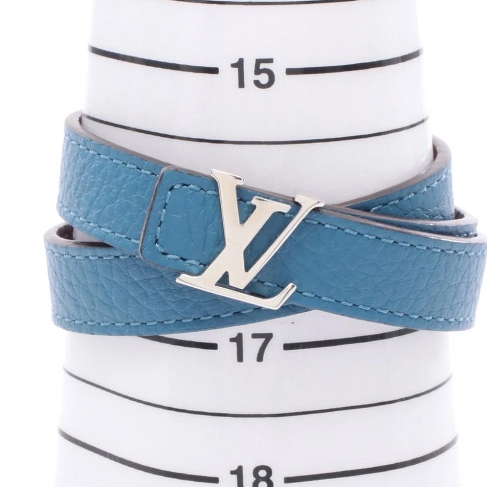 Louis Vuitton LV EUC blue bracelet - Picture 4 of 4